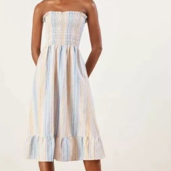 Reformation Dresses & Skirts - NWT Reformation Bermuda Dress Midi Smocked